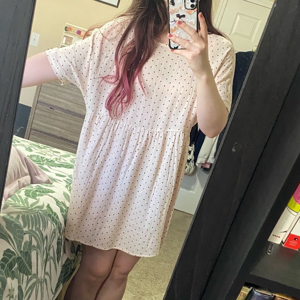 2 for 25 💗 Polka dot babydoll dress
